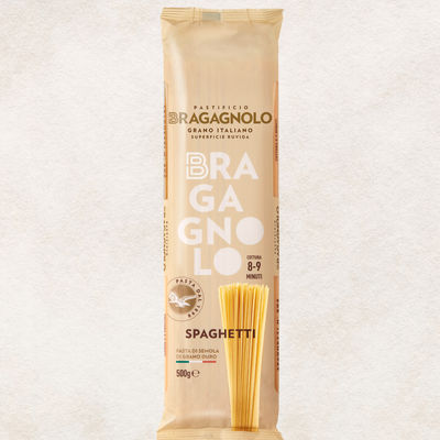 Spaghetti Pasta | Itlaian Wheat Bronze Cut Die Rough Surface