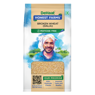 DeHaat HF Pesticide Free Broken Wheat /Dalia