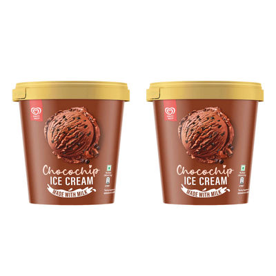 Chocochips Ice Cream Tub Combo