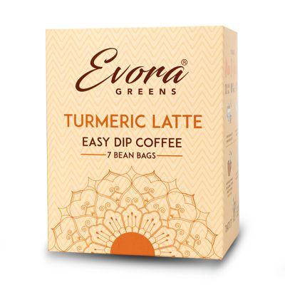 Evora Greens Turmeric Latte Easy Dip Cold Coffee