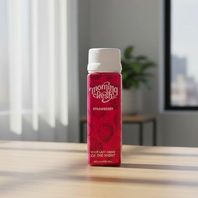 Strawberry Anti Hangover Drink