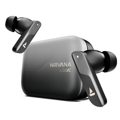 Nirvana X TWS (2025),Knowles Dual Drivers,Hi-Res Audio LDAC,App Support,4Mic ENx,Dual Pair,Spatial Audio,Fast Charge, Bluetooth Earbuds, TWS Ear Buds Wireless Earphones with mic (Cosmic Onyx)