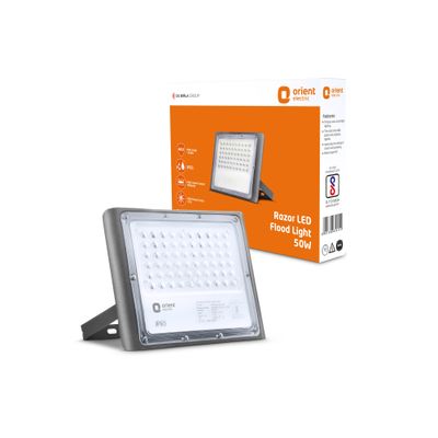 Razor Flood Light 50W|IP65 Waterproof LED Flood Light|Wide Beam Angle|Cool White