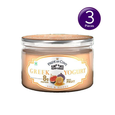 Greek Yogurt | Fig & Honey | Real Fruit Combo