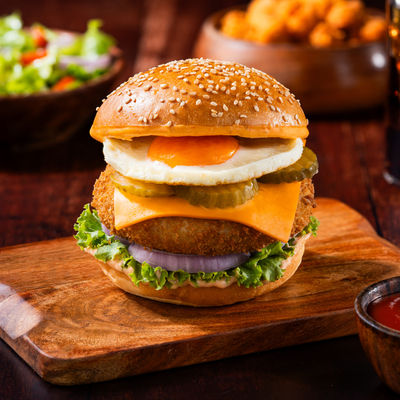Signature Chicken & Egg Burger