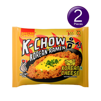 K-chow Korean cheese Instant Noodles Combo