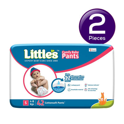 Comfy Baby Diapers | Pant Style | S | 42 pcs Combo