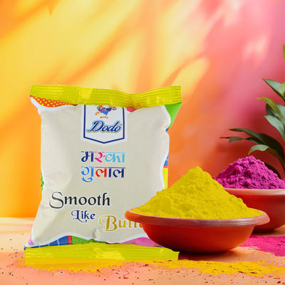 Maska Holi Gulal | Yellow | 70 g | Dodo