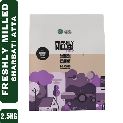 MP Sharbati Atta | Pure Whole Wheat & Freshly Milled