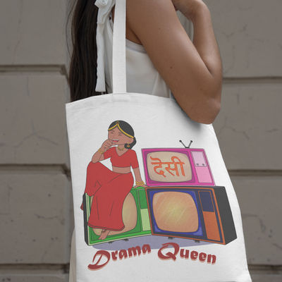 Drama Queen Tote Bag | Mad Over Print