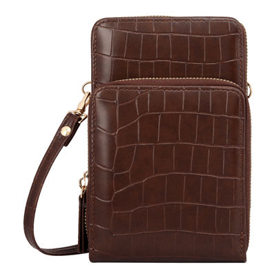 Women's Structured Sling Bag | LWSL00514 | Brown