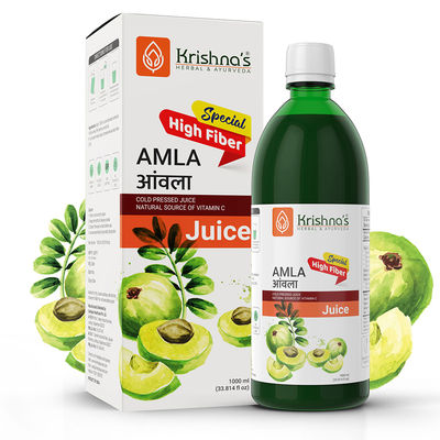 Krishna's Herbal and Ayurveda Amla High Fiber Juice