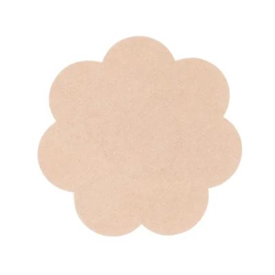 Pack Of 10 Flower-Shaped Sweat-Proof Disposable Nipple Pasties