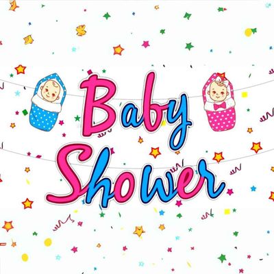 Baby Shower Banner | Let's Vybe