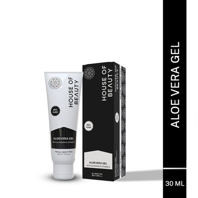 Aloe Vera Gel | Soothing & Hydrating | For Acne | Redness & Skin Irritation
