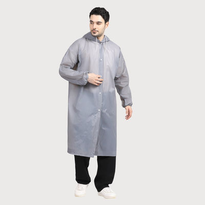 Citizen EVA Raincoat Poncho - Grey-CP04