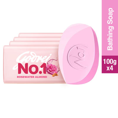 Godrej No. 1 Rosewater & Almond