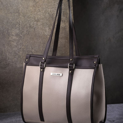Stunning Tote Bag | Beige | LB2074
