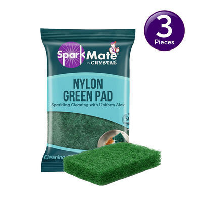 Nylon Green Scrub Pad Combo