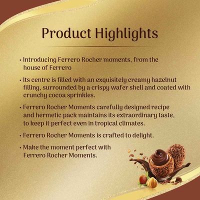 Ferrero Rocher Moments Chocolate Pack Combo