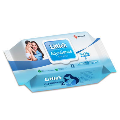Little's 99.9% Pure Water AquaSense Baby Wipes