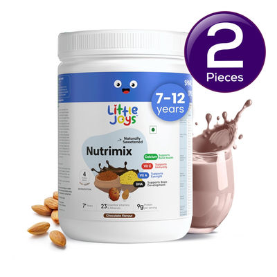 Chocolate Drink Mix with Ragi and Bajra | For 7 - 12 years Kids Combo
