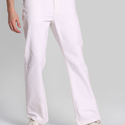 Men's Bootcut Jeans | White - 36
