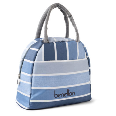 United Colors of Benetton Insulated Lunch Bag for Office College School with Bottle Holder