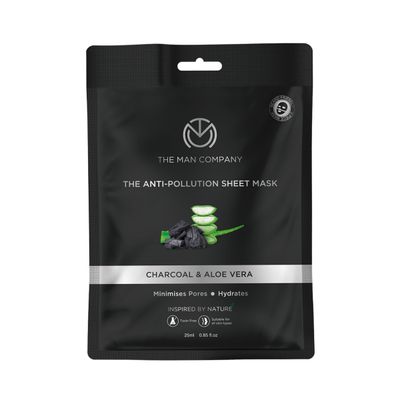 Charcoal Face Sheet Mask - Removes Access Oil & Blackheads