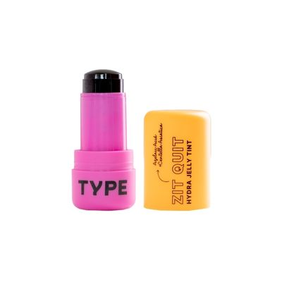 Type Beauty Inc Zit Quit Hydra Jelly Tint | For Cheeks - Lips and Eyes| Black Cherry 84