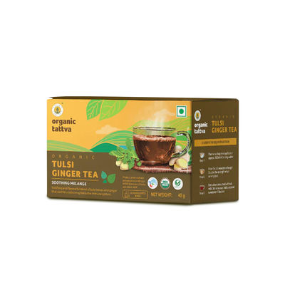 Organic Tulsi Ginger Tea
