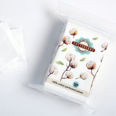Organic Cotton Perforated Pleats