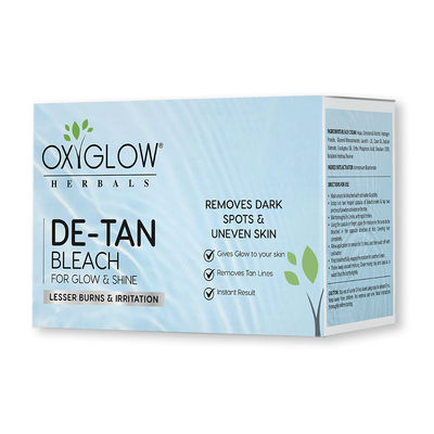 D-Tan Bleach Cream For Tan Removal - Skin Brightening | Skin Toning & Softening