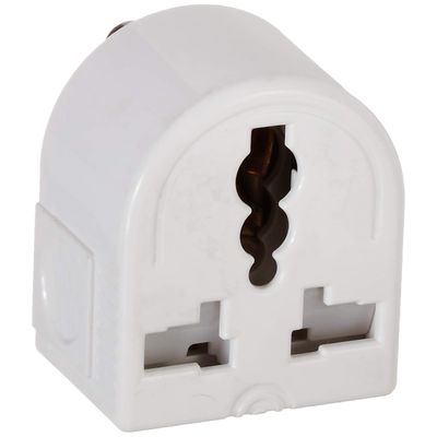 Panasonic 13 Amp 3 Pin Plug for Big Socket, Heavy Duty Plug, White - 52809