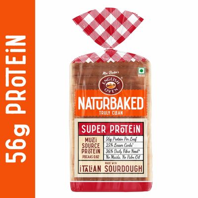 Super Protein Bread ( 56g protein| Zero Maida / Whole wheat)