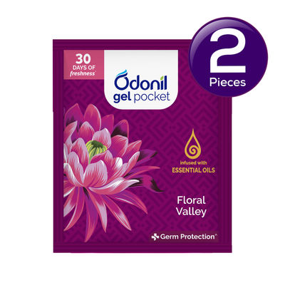 Odonil Floral Valley Gel Pocket Combo