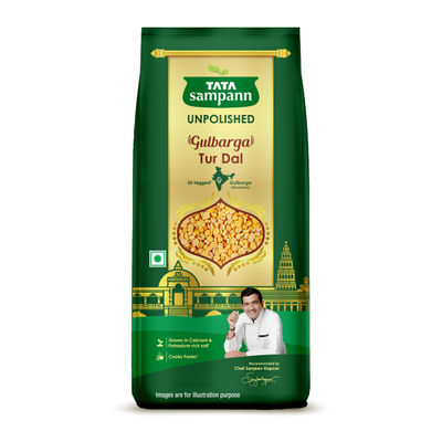 Unpolished Gulbarga Toor Dal