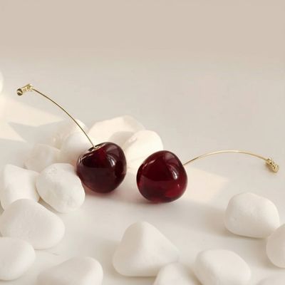 Women's Cherry Earings Cherry Onesize
