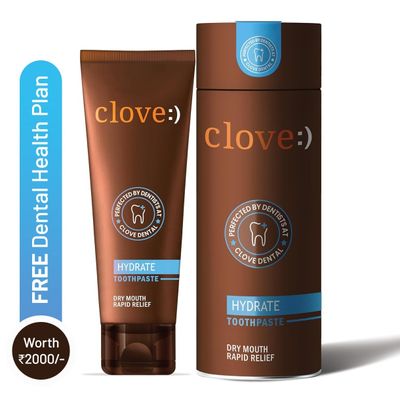 Hydrate Toothpaste | Dry Mouth Solution|Strengthens Mouth's Natural Defense Systems