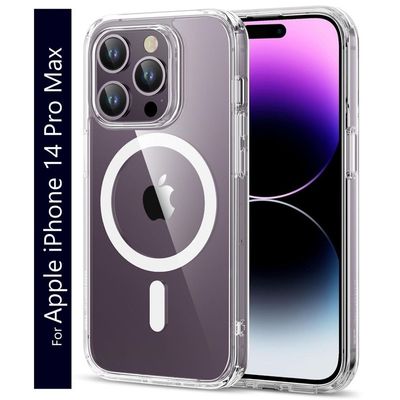 Apple iPhone 14 Pro Max Back Cover - Magsafe Case - Transparent