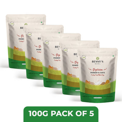 Fresh Wet Dog Food Paneer Oats