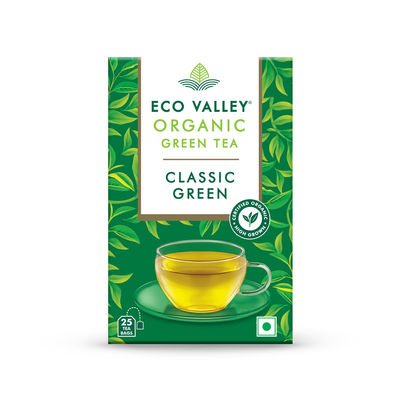 Organic Green Tea- Classic Green| Boost Energy, Helps Burn Body Fat| Zero Calories