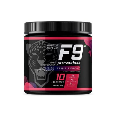 F9 Pre Workout Eaa Essential Amino Acids Fruit Punch