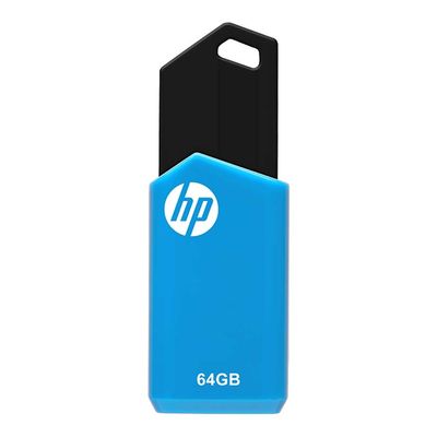 Hp V150W 64Gb Usb 2.0 Flash Drive (Blue)