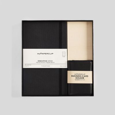 Gift Box | Notebook + Card Holder Wallet