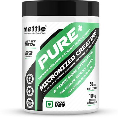 Pure+ Micronized Creatine With Mint & Coconut Water Extract Creatine (Unflavored)