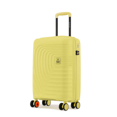 Boston Cabin Hardside Polypropylene 20 Inch-55 cm Trolley Bag- Yellow