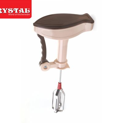 Crystal Plastic Impel Hand Beater / Blender (Colour May Vary)