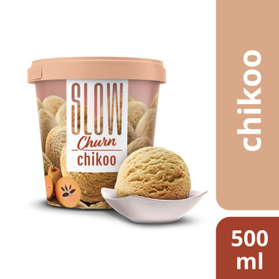 Chikoo Ice Cream Tub