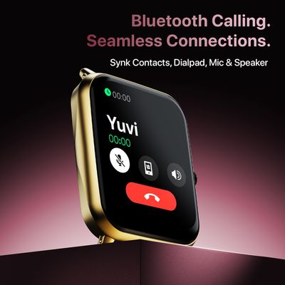 Fire-Boltt Ninja Call Pro Plus 1.83 Tft Bt Calling Smart Watch - Wine New